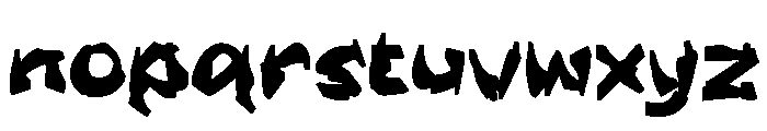 QAGROUND Font LOWERCASE