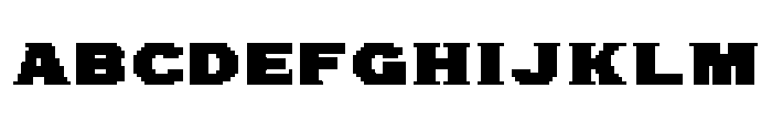 Qabaxel Font UPPERCASE