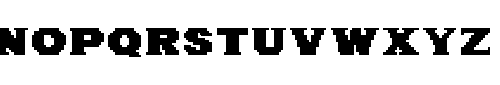 Qabaxel Font UPPERCASE