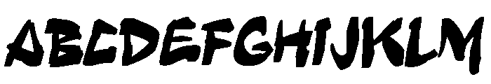 Qabher Font UPPERCASE