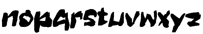 Qabher Font LOWERCASE