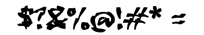 Qabird Font OTHER CHARS