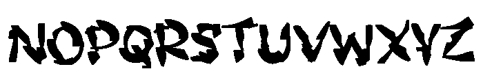 Qabird Font UPPERCASE