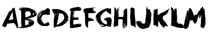Qablade Font UPPERCASE