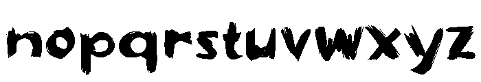 Qablade Font LOWERCASE