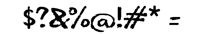 Qableng Font OTHER CHARS