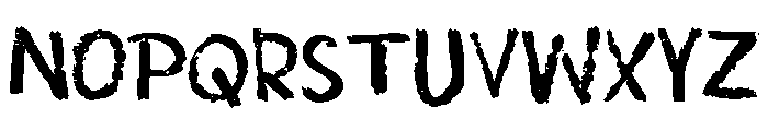 Qableng Font UPPERCASE