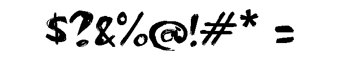 Qablom Font OTHER CHARS