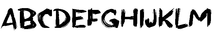 Qablom Font UPPERCASE
