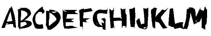 Qabre Font UPPERCASE