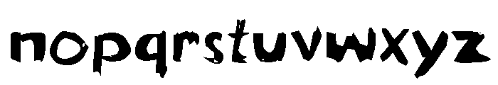 Qabre Font LOWERCASE