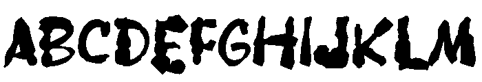 Qabriz Font UPPERCASE
