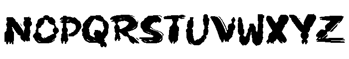 Qabru Font UPPERCASE