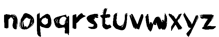 Qabula Font LOWERCASE