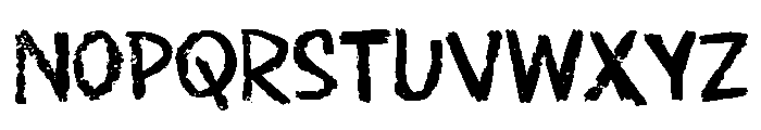 Qabzo Font UPPERCASE
