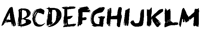 Qacah Font UPPERCASE