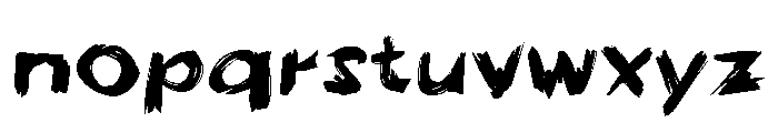 Qacah Font LOWERCASE
