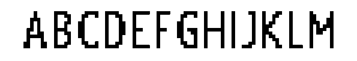 Qadang Font UPPERCASE