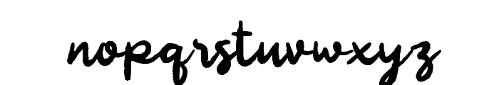 Qadell Script Font LOWERCASE