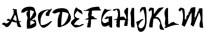 Qafillan Font UPPERCASE
