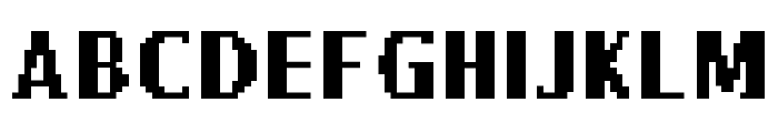 Qager Font UPPERCASE