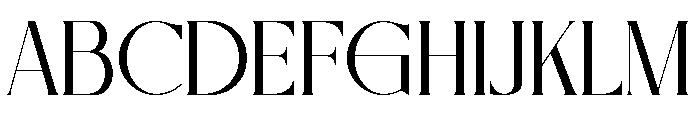 Qalisten Font UPPERCASE