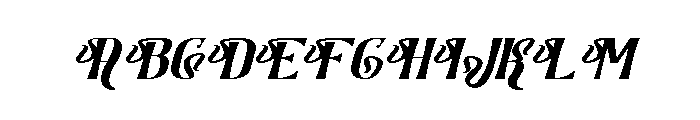Qamassan-Demo Regular Font UPPERCASE