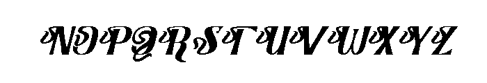 Qamassan-Demo Regular Font UPPERCASE