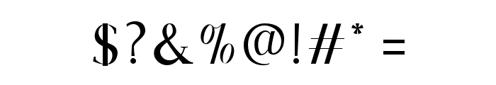 Qanforg Font OTHER CHARS