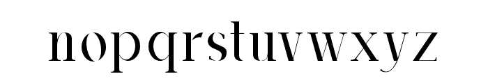 Qanforg Font LOWERCASE