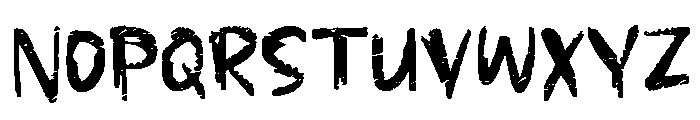 Qaokira Font UPPERCASE