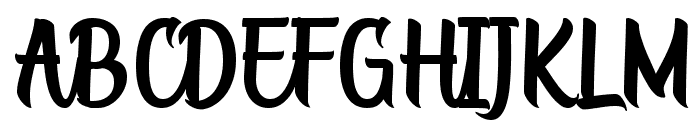 Qaphiten Font UPPERCASE