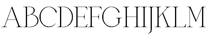 Qariga Font UPPERCASE