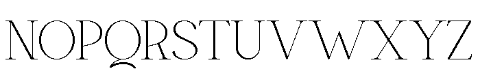 Qariga Font UPPERCASE
