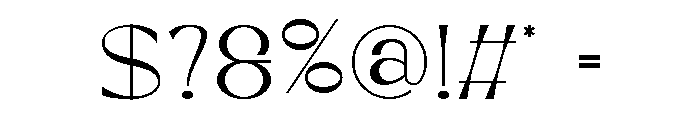 Qarino Font OTHER CHARS