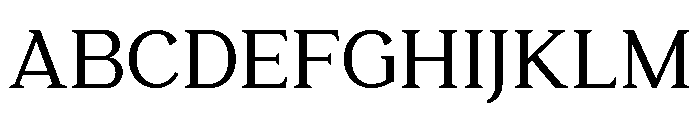 Qavena Arc Regular Font UPPERCASE
