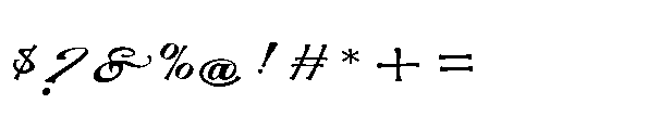 Qaelyna Font OTHER CHARS