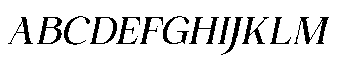 Qaffiso Italic Font UPPERCASE
