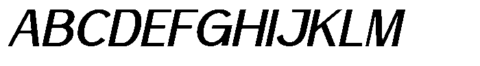 Qafine Italic Font UPPERCASE