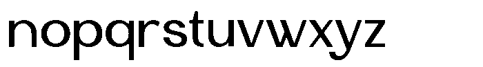 Qafine Regular Font LOWERCASE