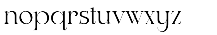 Qagira Font LOWERCASE