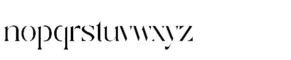 Qaisar  Regular Font LOWERCASE