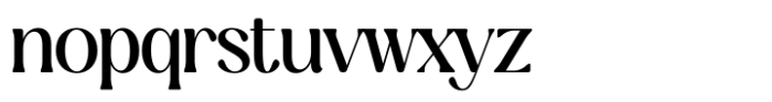 Qakergu Regular Font LOWERCASE