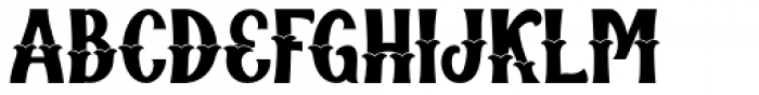 Qallegro Vintage Font UPPERCASE