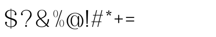 Qalloky Light Font OTHER CHARS