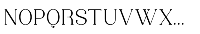 Qalloky Light Font UPPERCASE