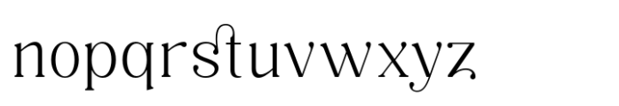 Qalloky Light Font LOWERCASE