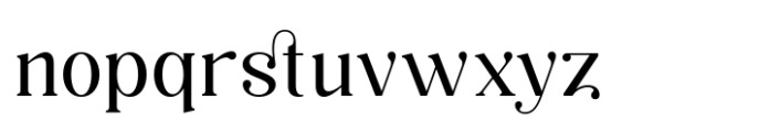 Qalloky Medium Font LOWERCASE
