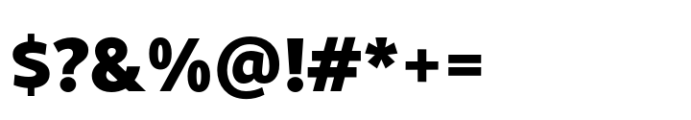 Qamari Sans Black Font OTHER CHARS