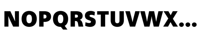 Qamari Sans Black Font UPPERCASE